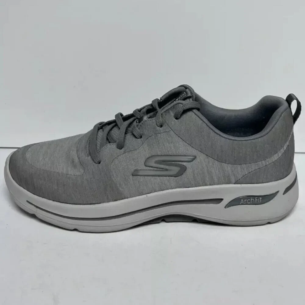 Skechers Women's GoWalk Arch Fit Sneaker Gray Size 8.5 M